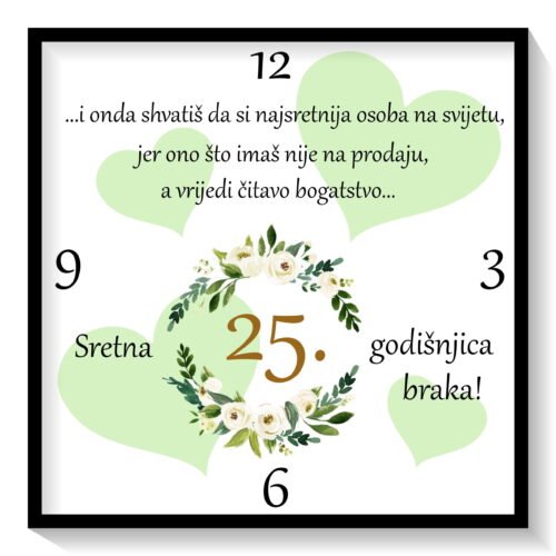 Sretna 25. godišnjica braka I