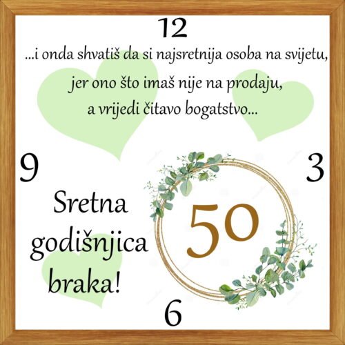 Sretna 50. godišnjica braka