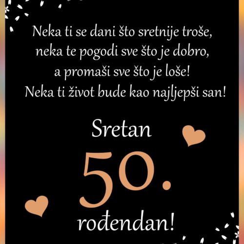 Sretan rođendan 50.