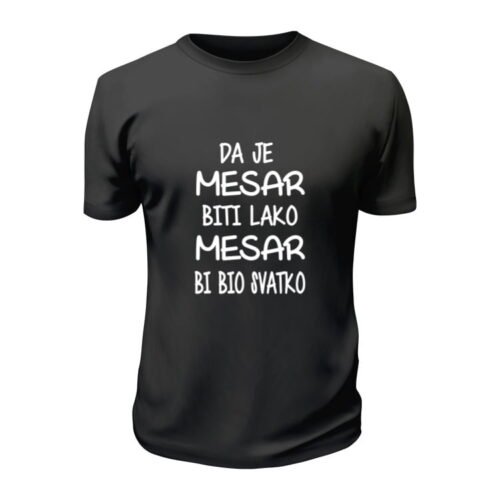 Da je mesar biti lako