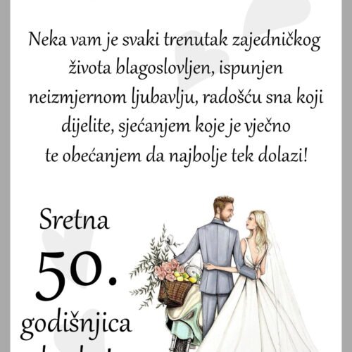 50. godišnjica braka