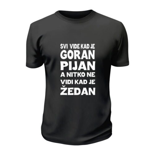 Svi vide kad je Goran pijan