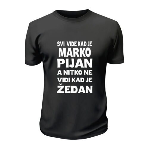 Svi vide kad je Marko pijan