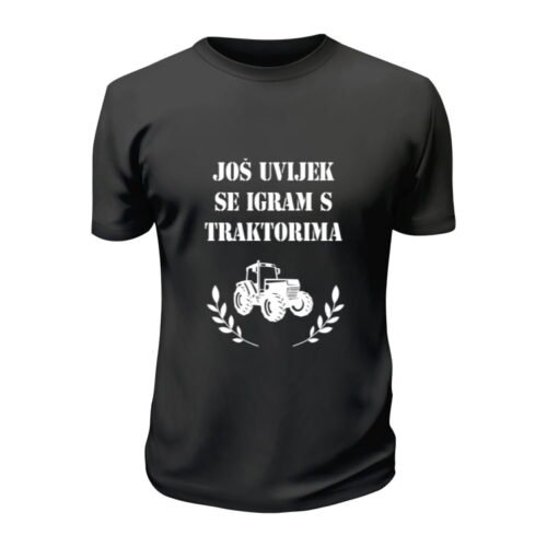 Još uvijek se igram s traktorima