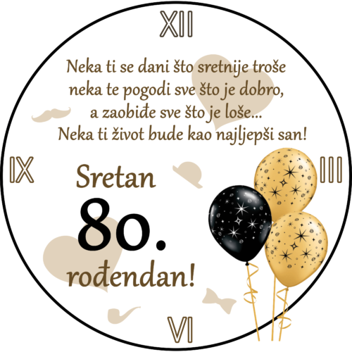 Sretan 80. rođendan