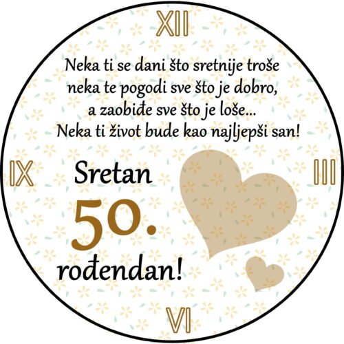 Sretan 50. rođendan