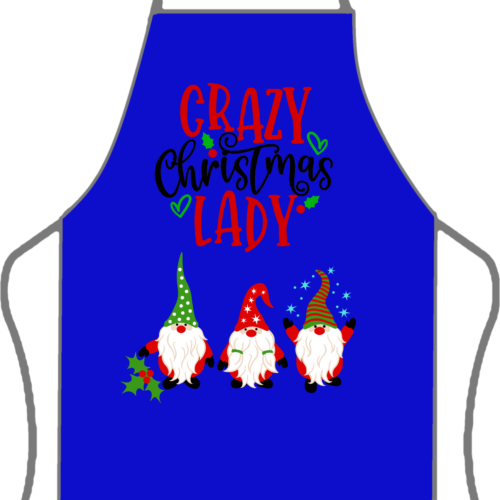 Crazy Christmas Lady