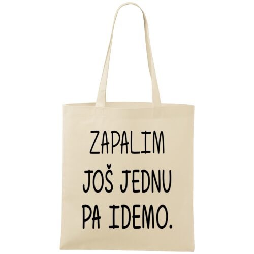 Zapalim još jednu pa idemo