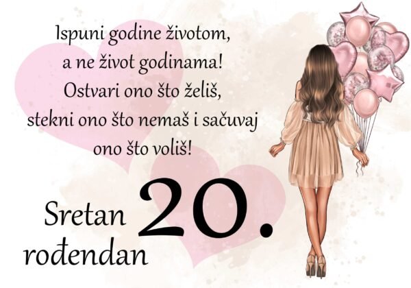 Sretan rođendan 20 I