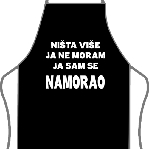 Ja sam se namorao