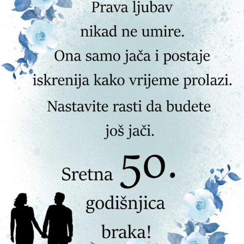 Sretna 50. godišnjica braka III