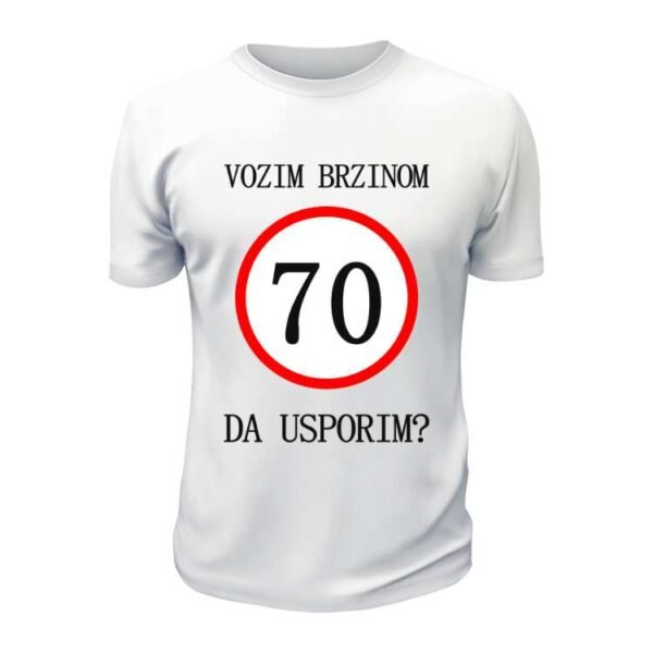 Vozim brzinom 70