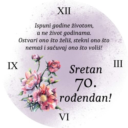 Sretan rođendan 70