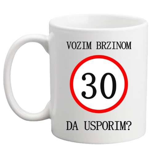 Vozim brzinom 30