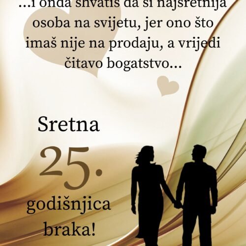 25. godišnjica braka