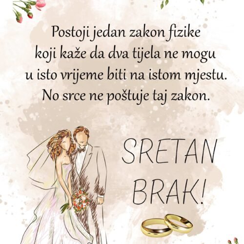 Vjenčanje / brak IX