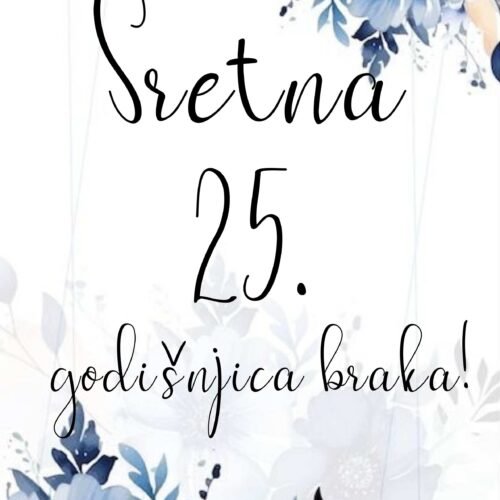 Godišnjica braka 25