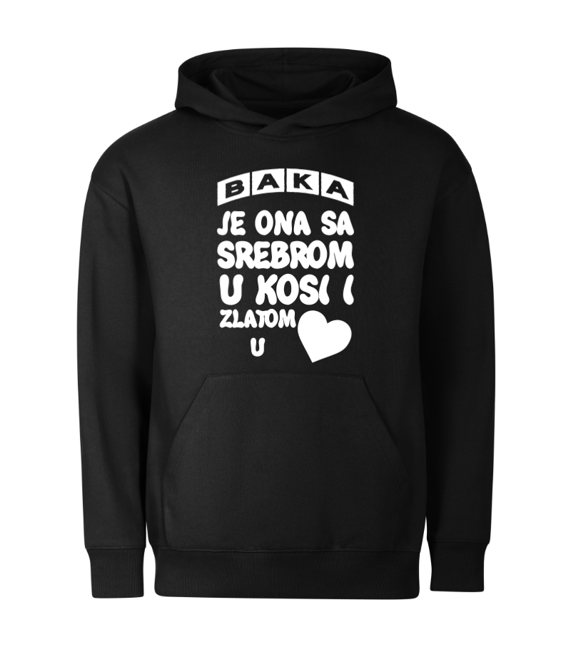 Baka sa srebrom u kosi