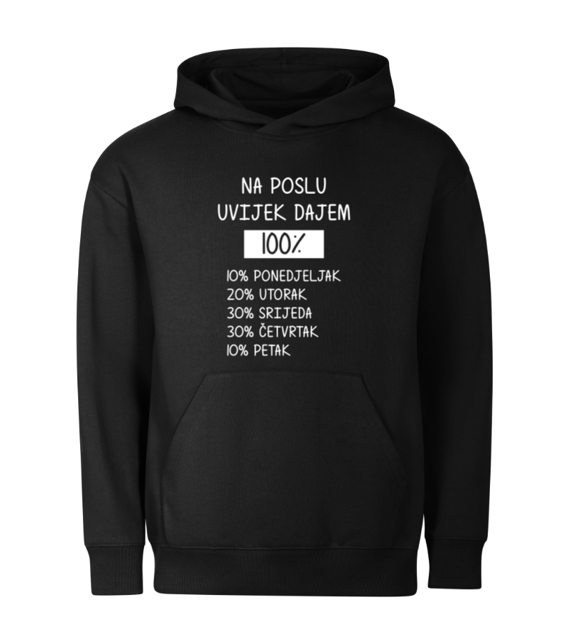 Na poslu uvijek dajem 100%