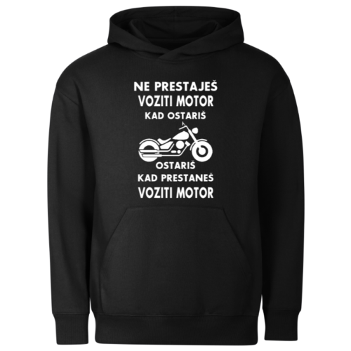 Ostariš kad prestaneš voziti motor