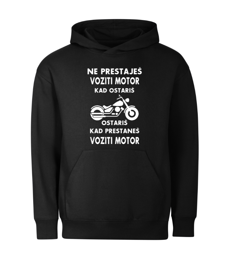 Ostariš kad prestaneš voziti motor