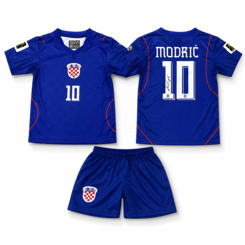 Navijački dječji dres Modrić – plavi I